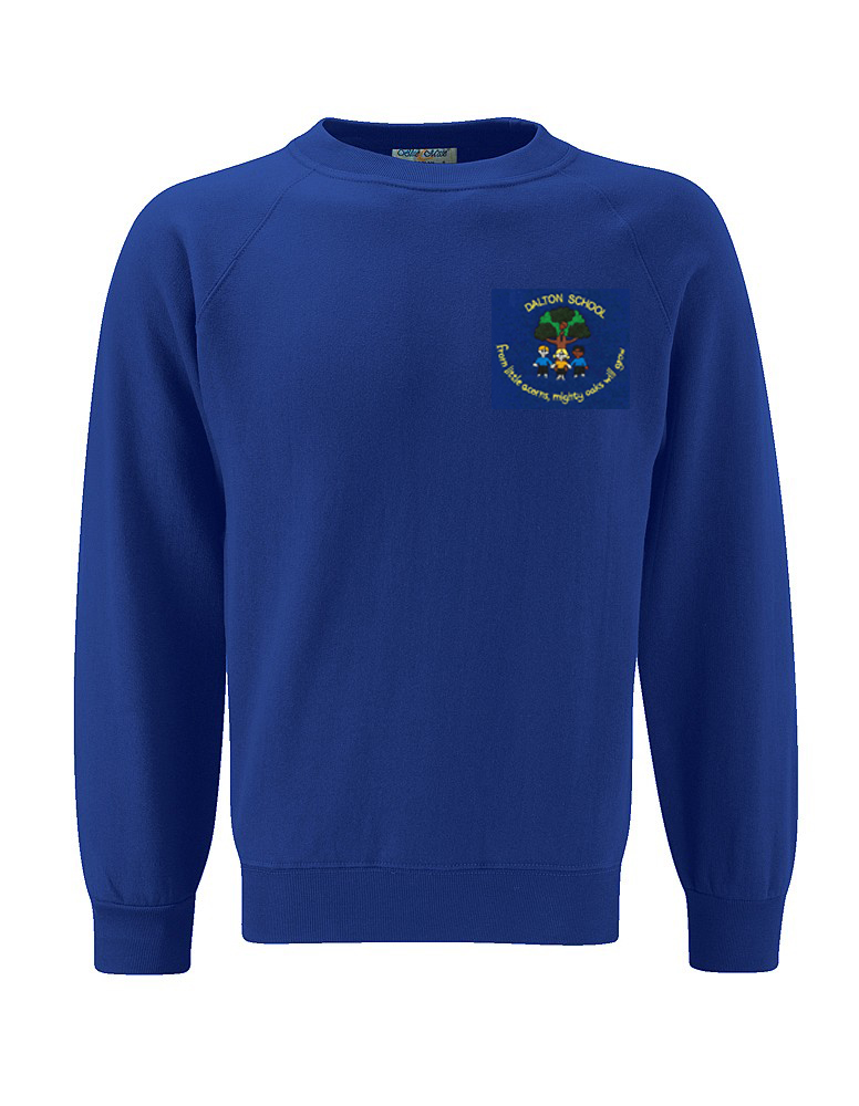 Dalton School, Sweatshirt (Royal Blue) - Term Time Wear